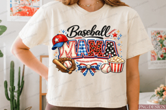 Custom Baseball Mama Png Bundle Product Image 5