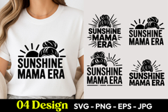 Sunshine Mama Era SVG PNG Product Image 1