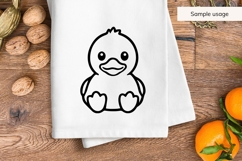 Cute Baby Duck SVG Product Image 5