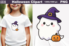 Cute Characters Halloween Clipart | Baby Animals Bundle Product Image 3