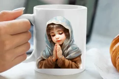 Christmas Baby Jesus Watercolor Clipart, Christmas Baby Jesu Product Image 5
