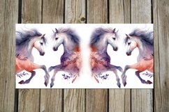 Valentine animals | cute horse mug sublimation design PL Product Image 5