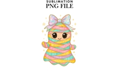 Cute ghost png design Product Image 1