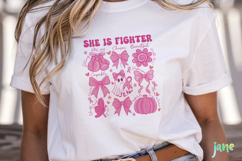 Pink Ghost Breast Cancer Awareness Png Product Image 2