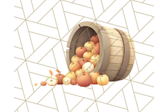 Woodland Autumn Animals PNG Clipart for Fall &amp; Harvest Product Image 5