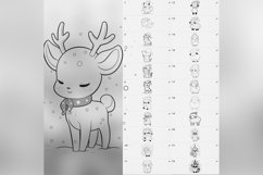 100 Procreate Christmas Animal Stamp Brushes Product Image 6