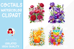 55 Floral Drinks Collection with Botanical Summer Elements Product Image 6