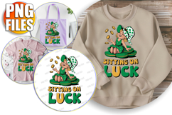 Cozy TSHIRT Sublimation Art PNG, St Patrick Day Product Image 1