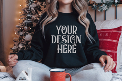 Christmas Gildan 18000 Crewneck Sweatshirt Mockups Product Image 1