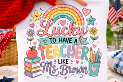 Cute Teacher School PNG Product Image 2