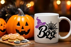 Happy Halloween svg, Boo svg, Spooky season svg Product Image 4