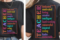Teacher SVG, Back to School SVG, Teacher PNG Design Product Image 1
