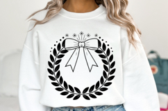 Christmas Wreath Svg | Christmas svg | Shirt Svg Product Image 5