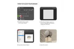 Plastic Cream Jar - PSD Mockup Product Image 5