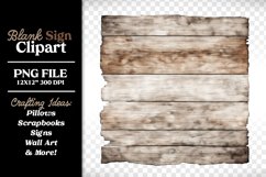 Wood Sign PNG Clipart Product Image 1