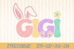 Easter gigi SVG cut file Product Image 1