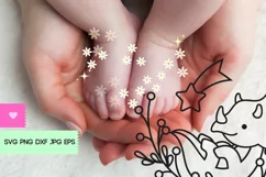 Baby Dinosaur SVG - Dinosaur PNG, Cute Dinosaur Svg Product Image 5