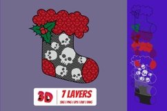 3D Creepy Christmas Svg Bundle | Christmas | Mandala Product Image 11