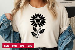 Sunflower SVG PNG Product Image 1