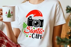 Santa Cam Svg, Santa Camera Svg, Funny Christmas Cam Svg. Product Image 5