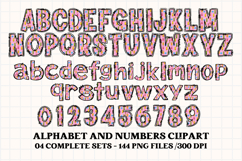 Back to School Alphabet png, letters doodle, school clipart Product Image 5