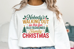 Old Fashioned Family Christmas Svg | Shirt Svg Product Image 5