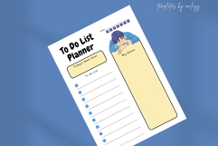 Cute To-Do List Planner Template | Digital Canva Planner Product Image 5