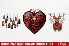 Christmas Hand Drawn Style Clipart Product Image 1
