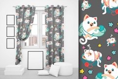 Cat Floral V02 Seamless Patterns Collection Product Image 10
