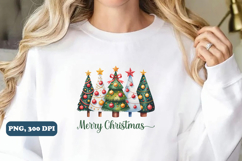 Merry Christmas PNG, Cute Santa PNG Sublimation design Product Image 5