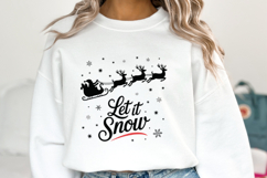 Let it Snow Svg | Christmas svg | Shirt Svg Product Image 5