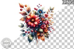 Flowers Sublimation - Clipart PNG Design Product Image 1