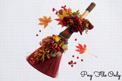 Halloween Autumn Plaid Clipart Bundle PNG Product Image 6