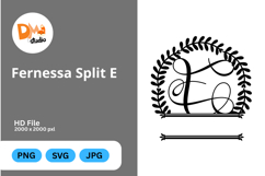 Fernessa Split Monogram Product Image 1