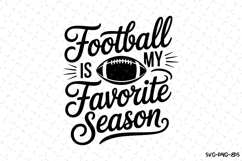 Football is my Favorite Season Game Day Svg | Sport Svg Product Image 1