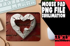 Expressive Valentine's Mouse Mat Product Image 1