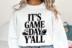 It&#039;s Game Day Y&#039;all Svg | Sport Svg | Shirt Svg Product Image 4