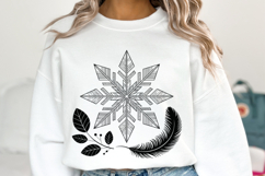 Christmas Snowflake Svg | Christmas svg | Shirt Svg Product Image 5