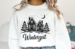 Winterzeit Svg | Christmas svg | Shirt Svg Product Image 5