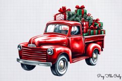 Christmas traditional clipart Bundle PNG Product Image 6