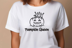 Happy Halloween Pumpkin Printable Cut file Silhouette vector Product Image 5