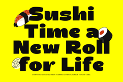 Flicko Food Branding Bold Display Font Product Image 5