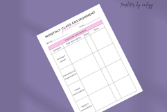 Monthly Class Environment Planner | Classroom Decor Product Image 5