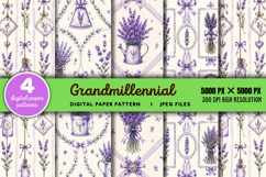 Grandmillennial Patterns JPG Product Image 1