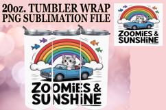 Whimsical views 20oz tumbler wrap, Funny Quote Product Image 1