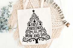 First Christmas As Mom And Dad Svg, Christmas family Svg. Product Image 8
