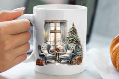 Cozy Christmas Home Clipart Sublimation Product Image 5