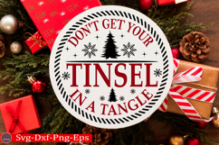 Christmas Round sign Svg holiday quotes Svg design Christmas Product Image 1
