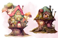 Watercolor Fairy House Product Image 5
