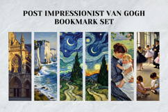 Post-Impressionist Van Gogh Bookmark Set,Iconic Fine Art Product Image 5